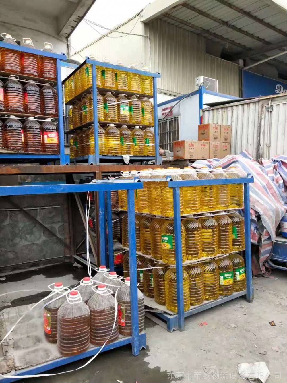 定制非标折叠堆垛架 提升仓储效率的移动式金属巧固架解决方案